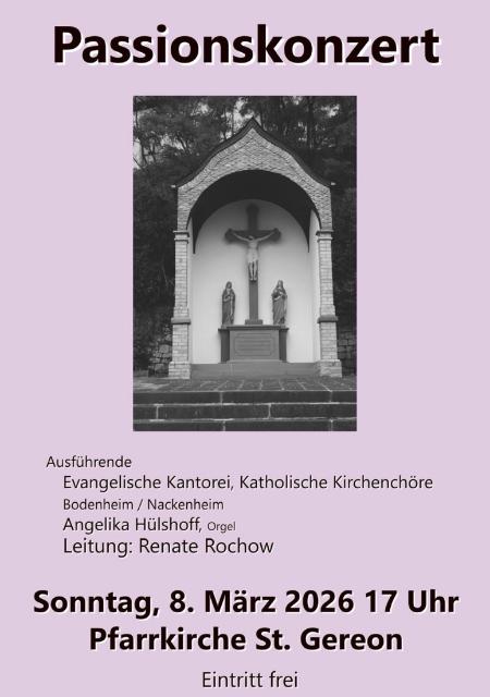 Passionskonzert 08.03.2026