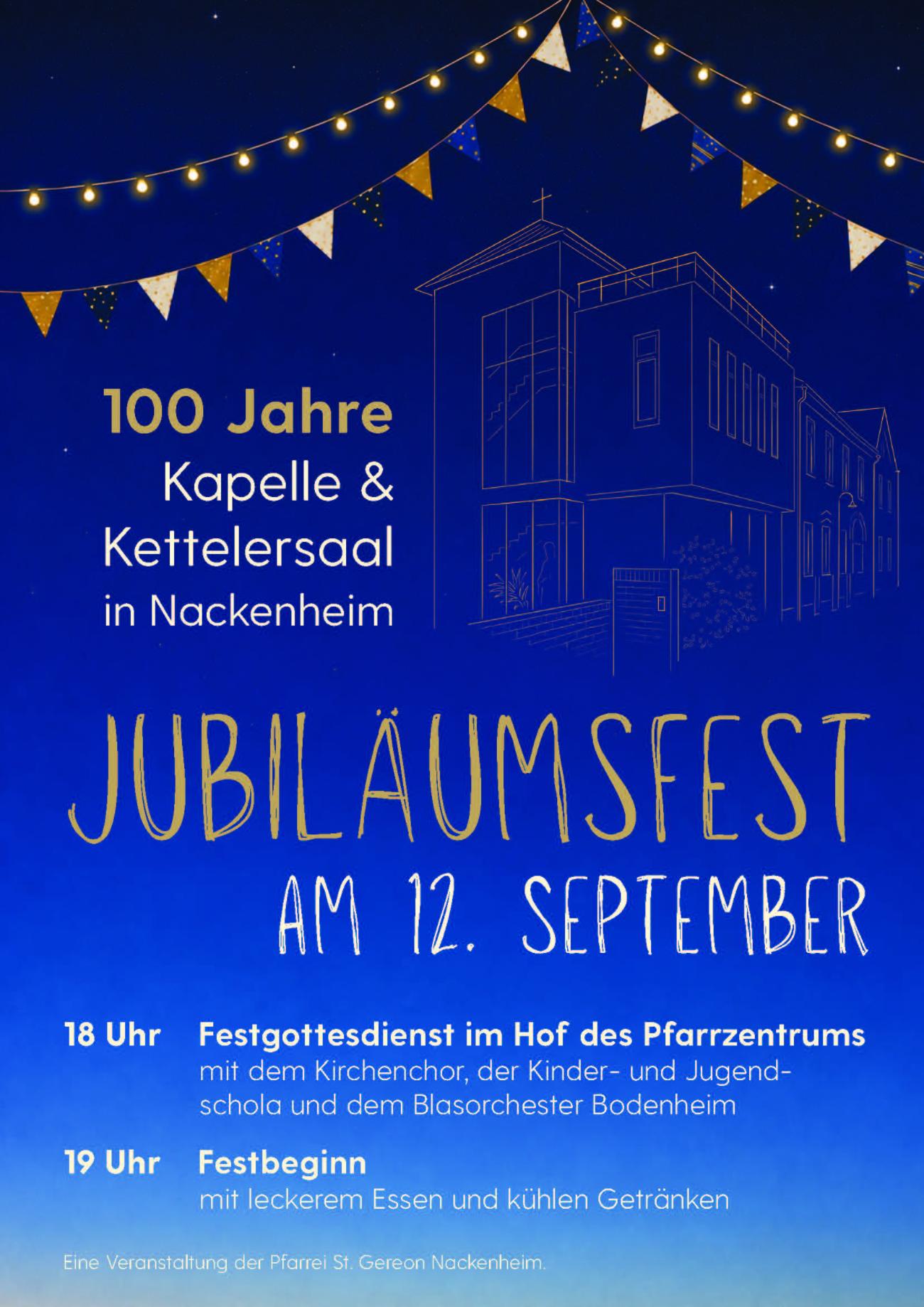 Plakat Jubiläumsfest 12.9_