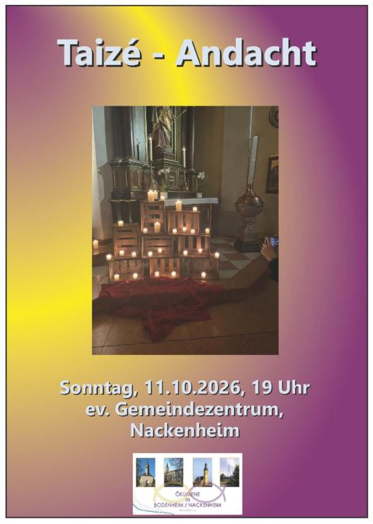 Plakat Taize 2026-10-11