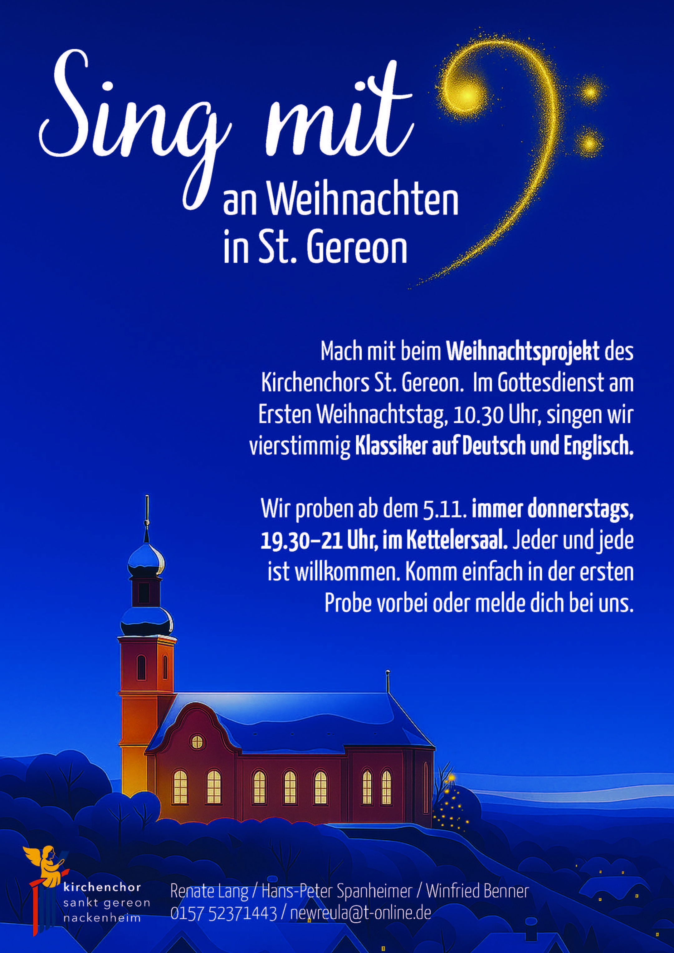 Plakat Weihnachtsprojekt 2026