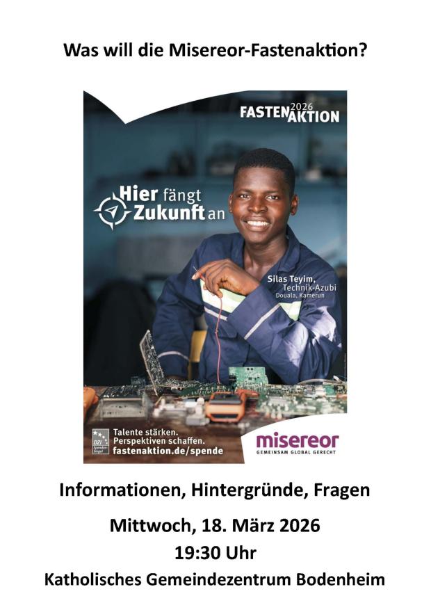 Was will die MisereorFastenaktion