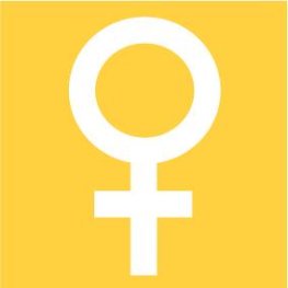 Frauenzeichen Kirchenfarben