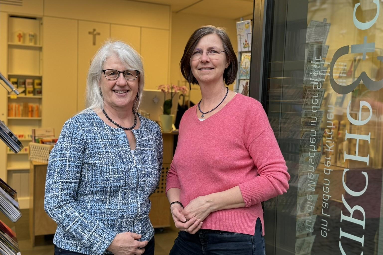 Andrea Bach, links und Maren Dettmers