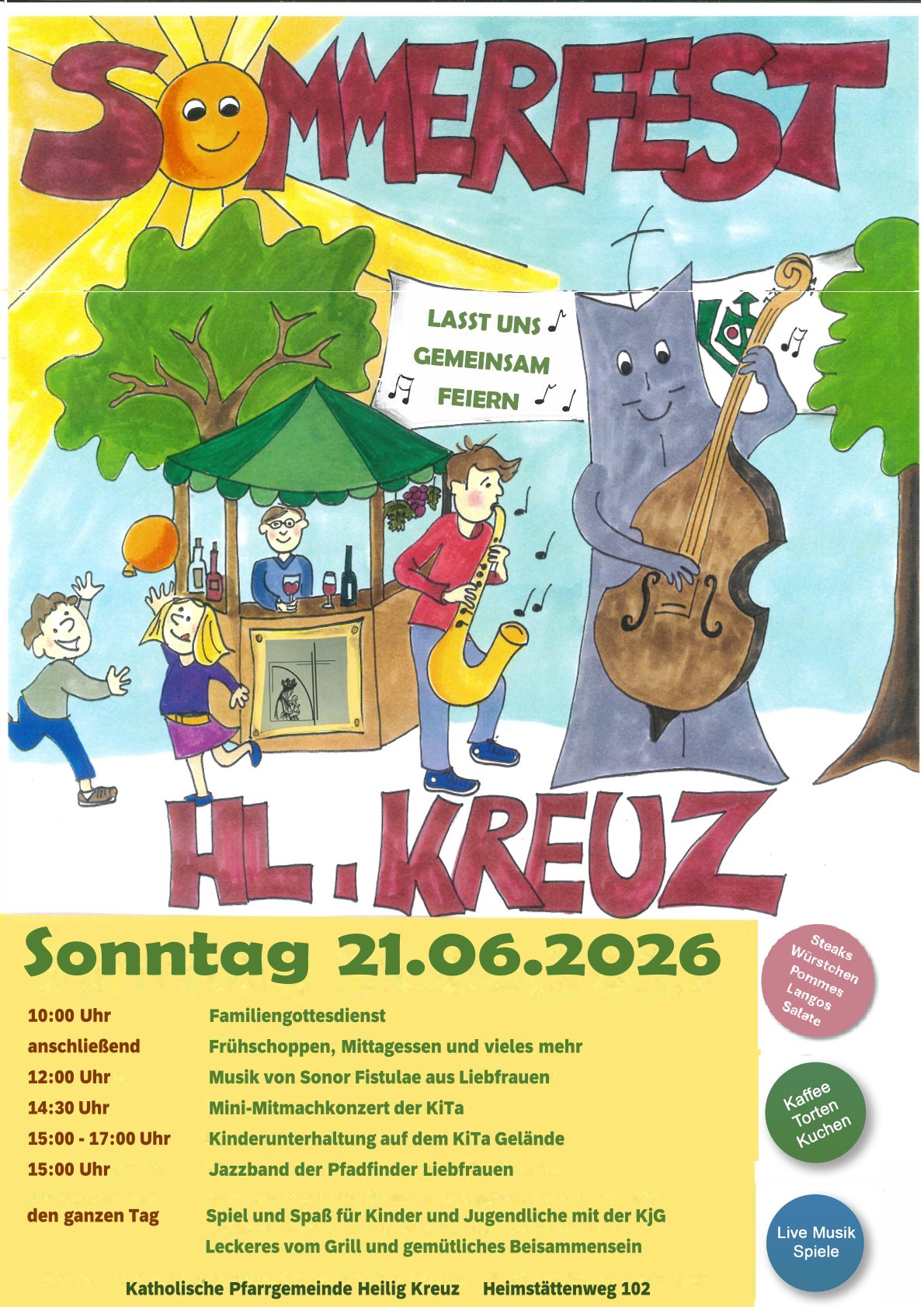 Plakat Sommerfest 2026