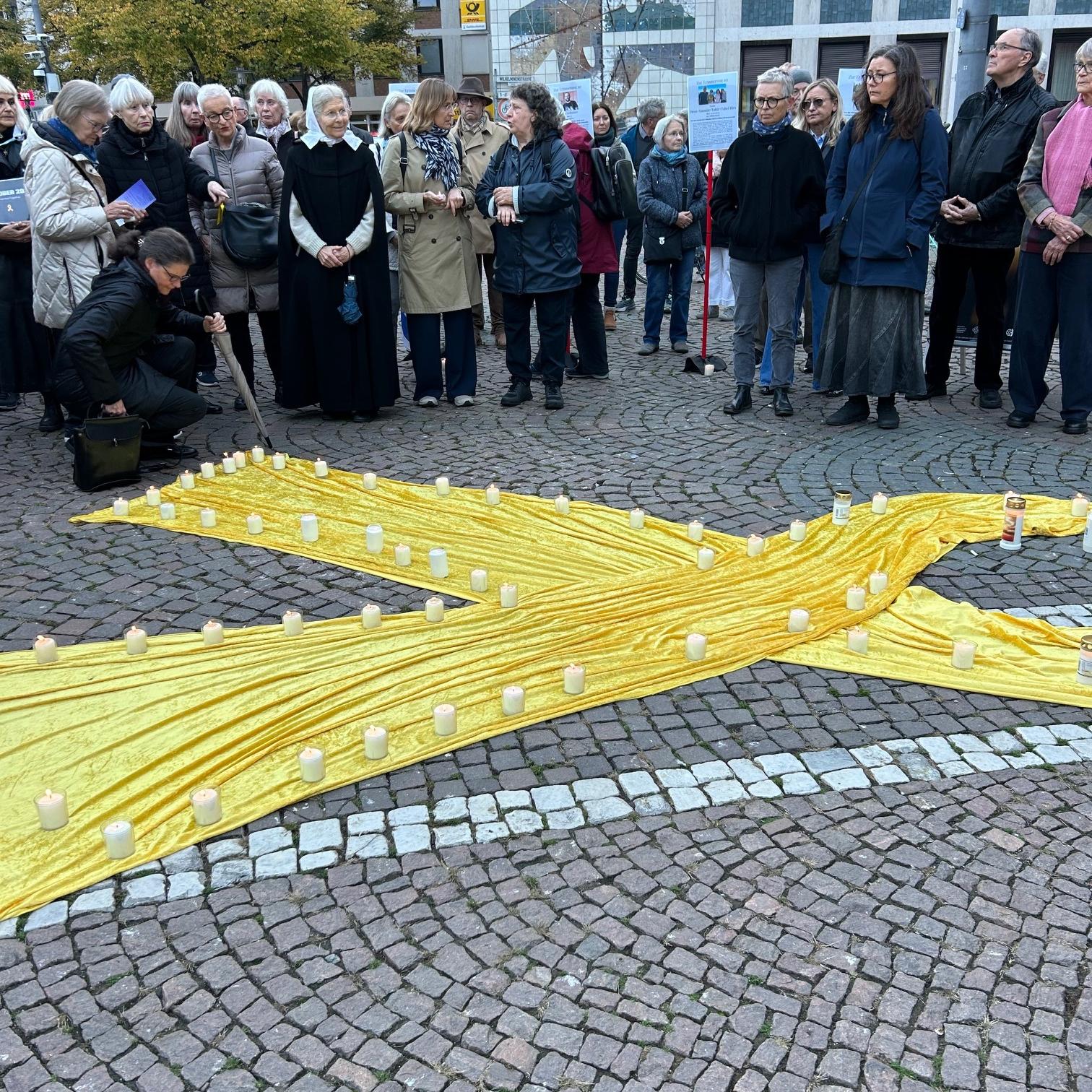 Stilles Gedenken am 7. Oktober