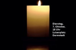 Gedenken zum 7. Oktober