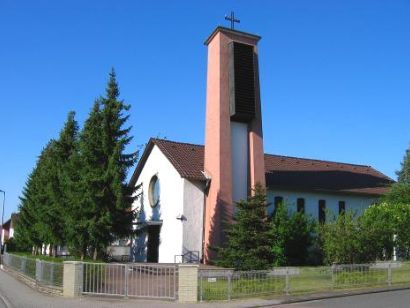 Sankt Bonifatius Messel (von der Homepage der Pfarrgemeinde)