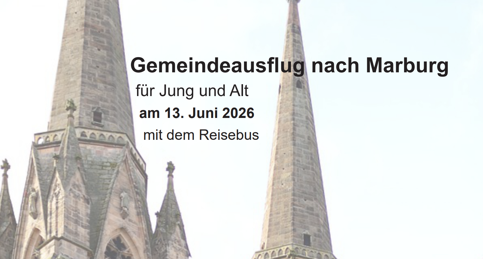 Gemeindeausflug nach Marburg