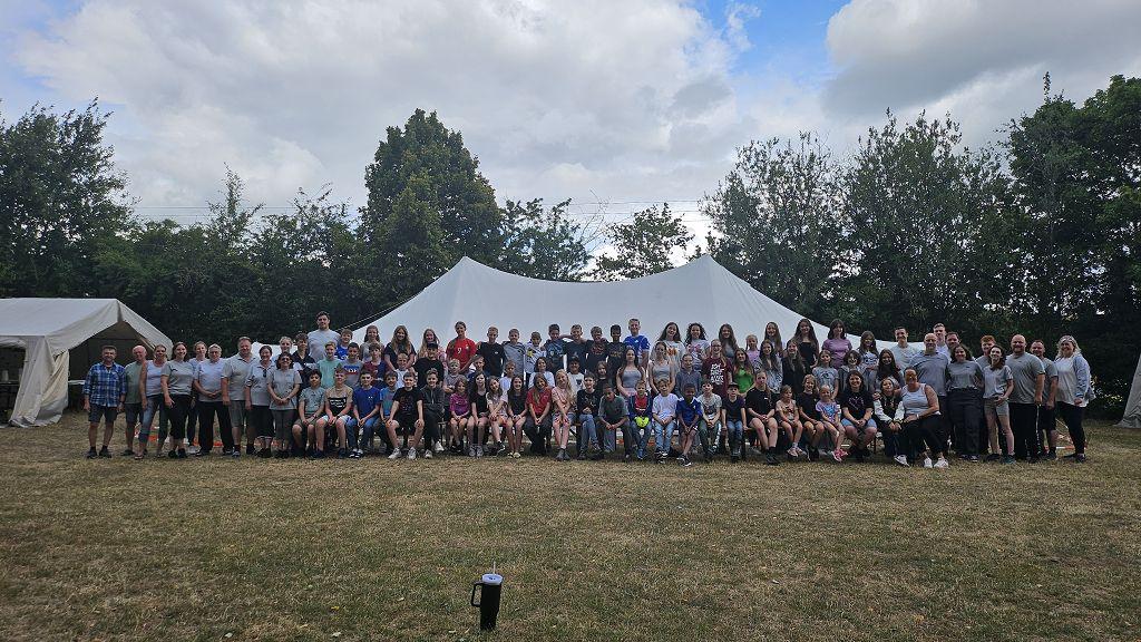Gruppenbild Zeltlager 2025