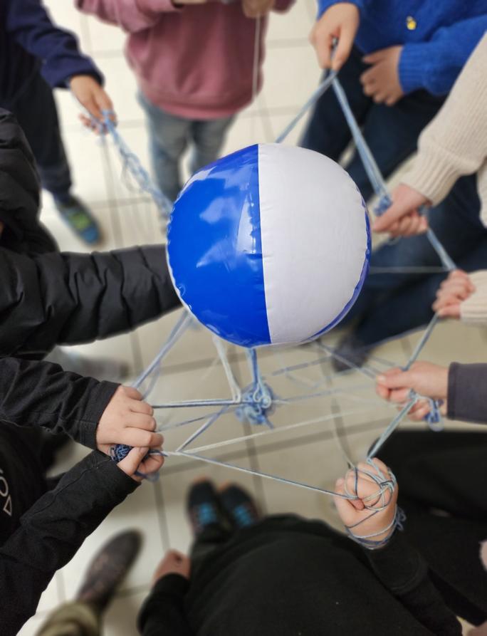 Das Freundschaftsnetz wird geknüpft