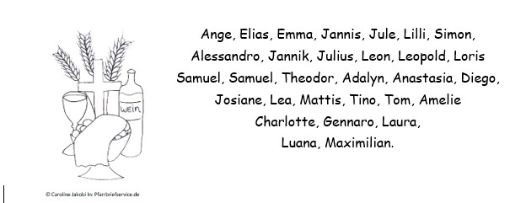 Kommunionkinder 2026