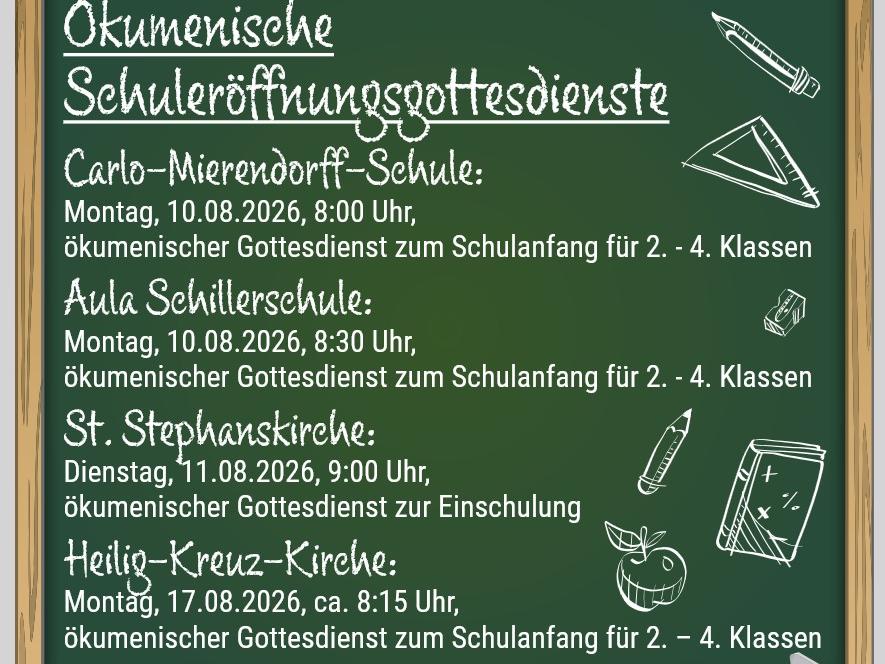 Schulgottesdienste