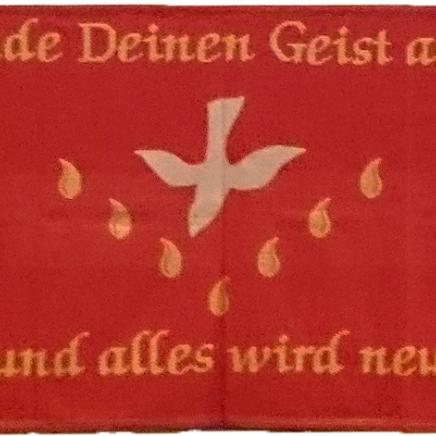 Altardecke Pfingsten von Resi Rank