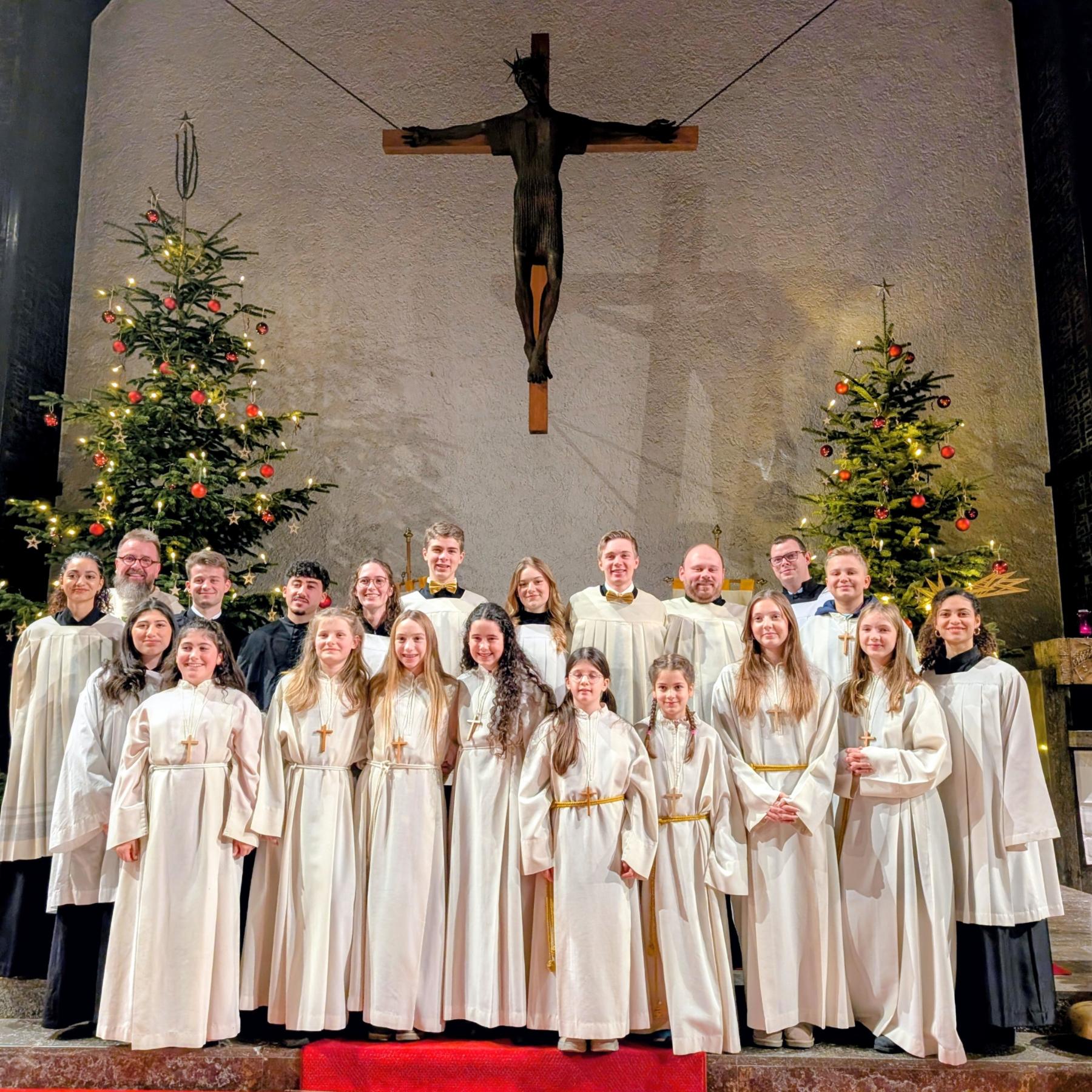 Messdiener an Hl. Abend 2025