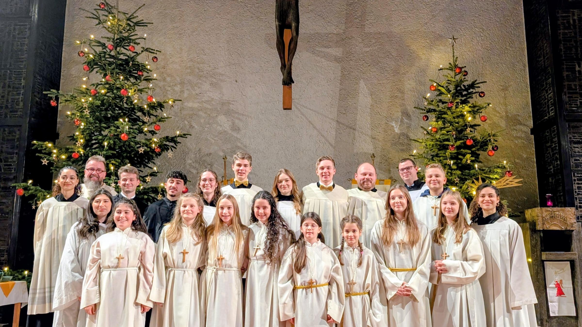 Messdiener an Hl. Abend 2025