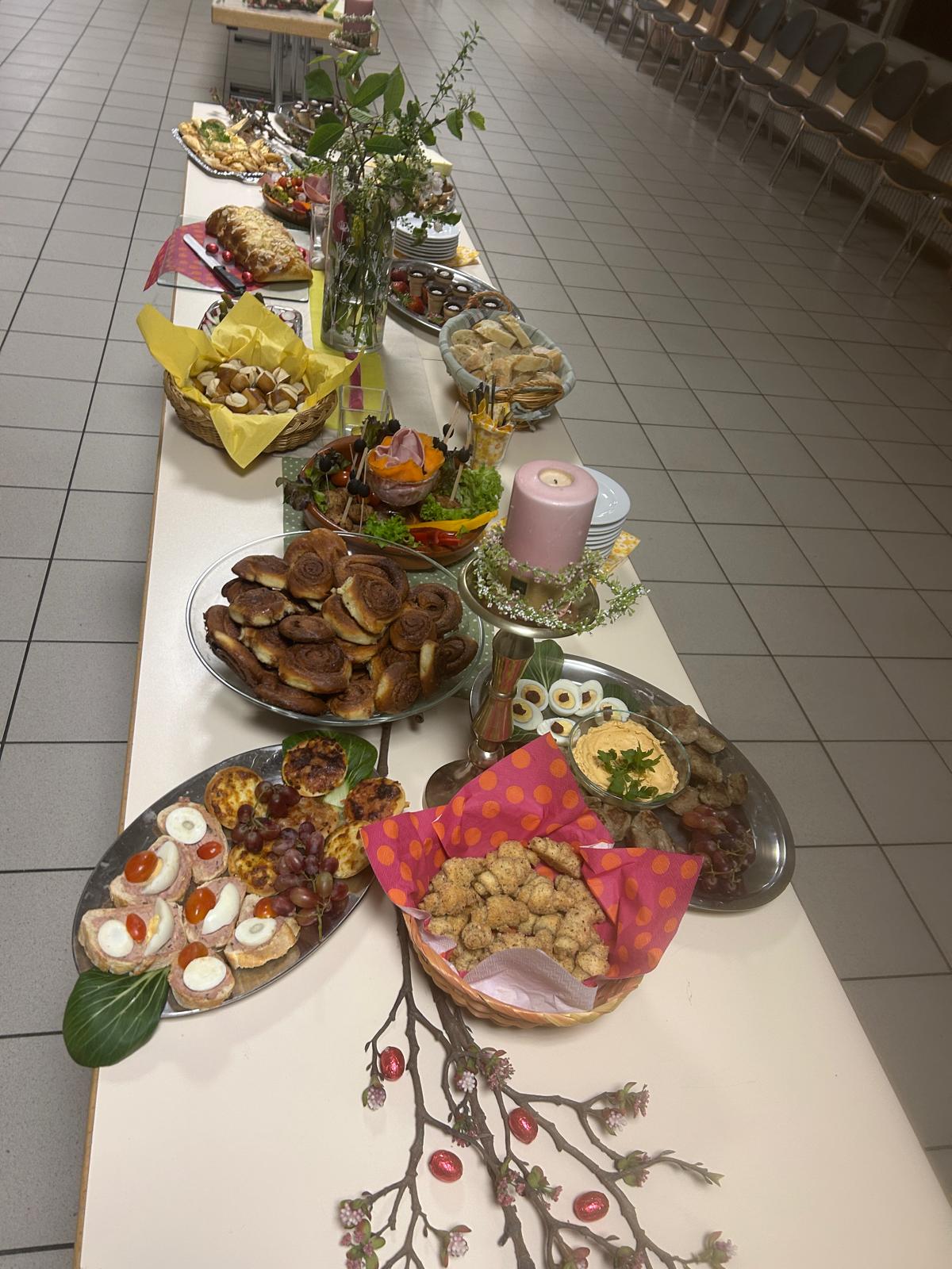 Osterempfang 2025 Buffet