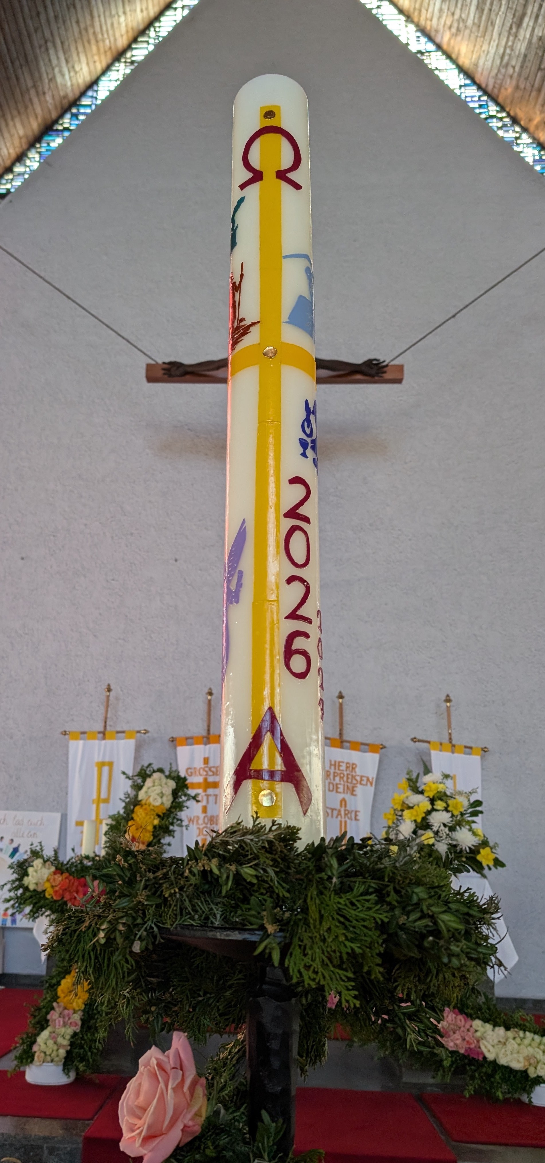 Osterkerze Weiterstadt 2026