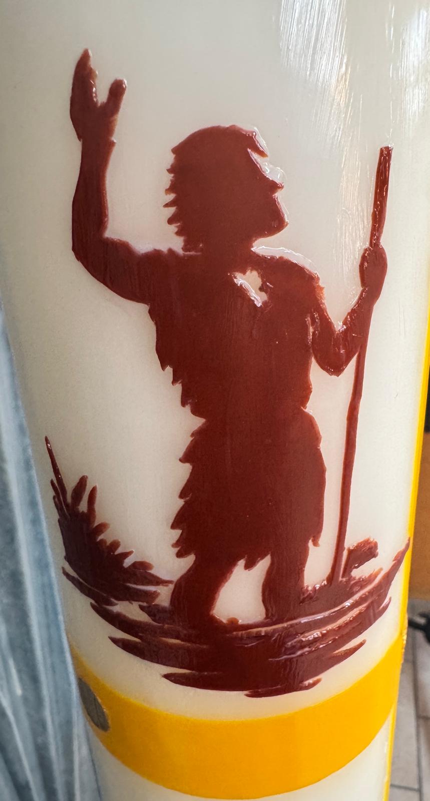 Osterkerze Weiterstadt 2026 - Johannes der Täufer