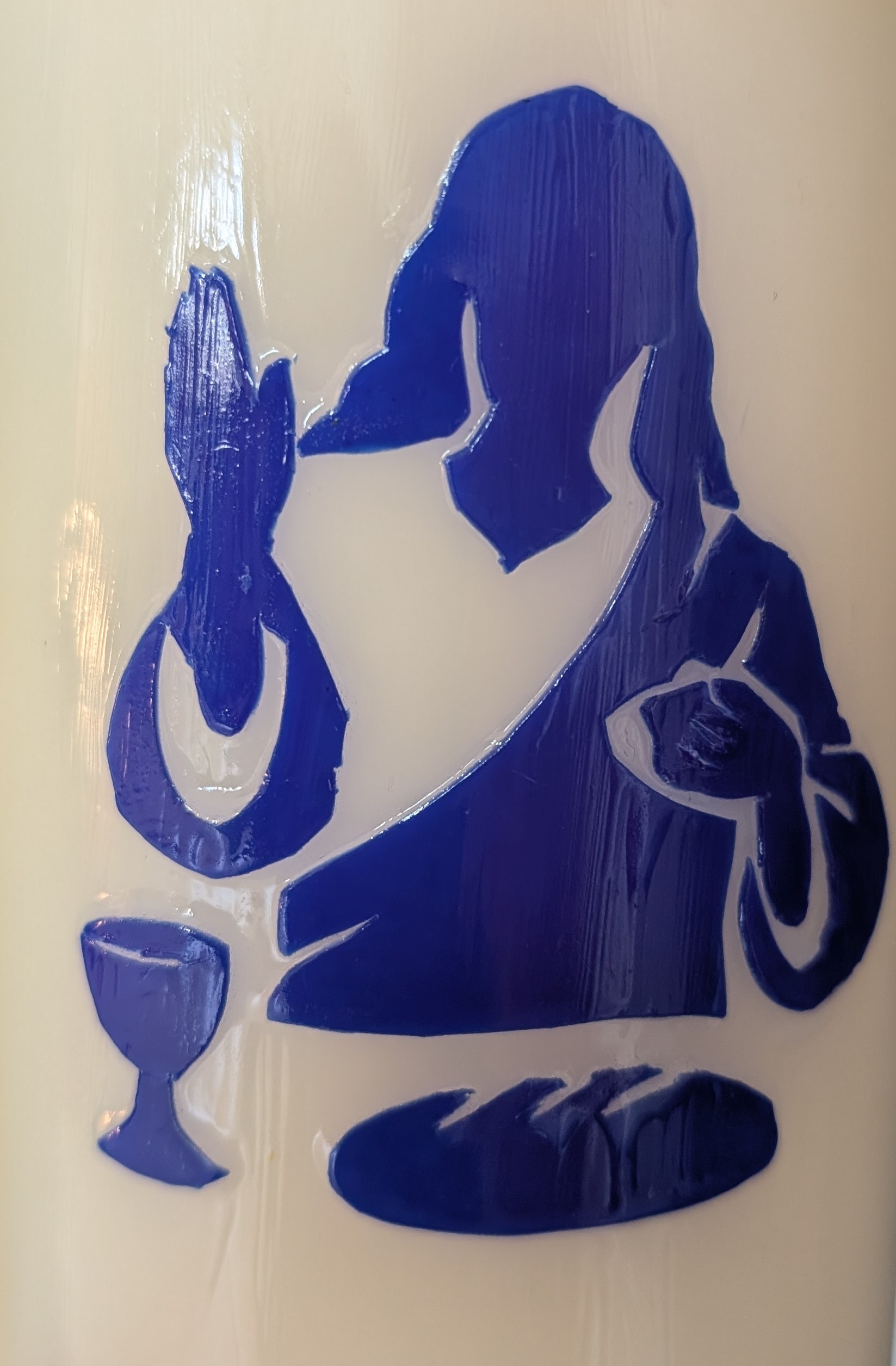 Osterkerze Weiterstadt 2026 - Jesus