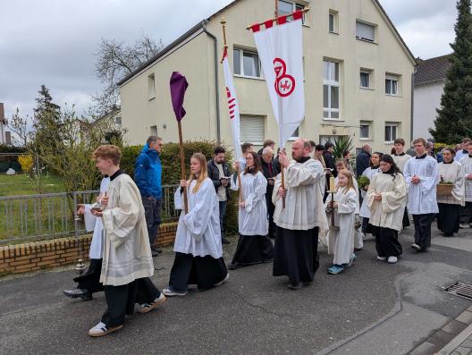 Palmsonntagsprozession 2026 in Weiterstadt