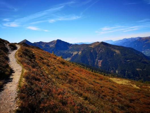 Berge im Herbst