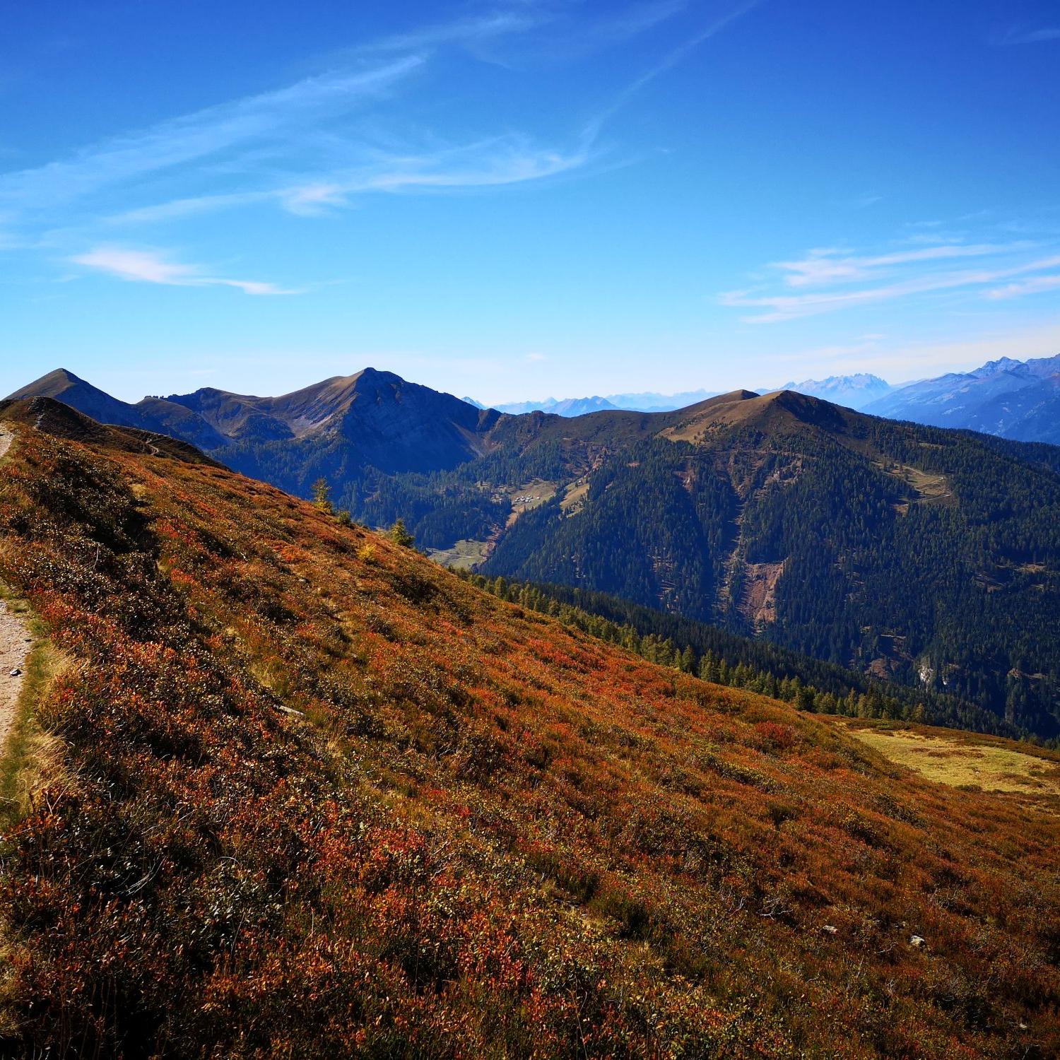 Berge im Herbst