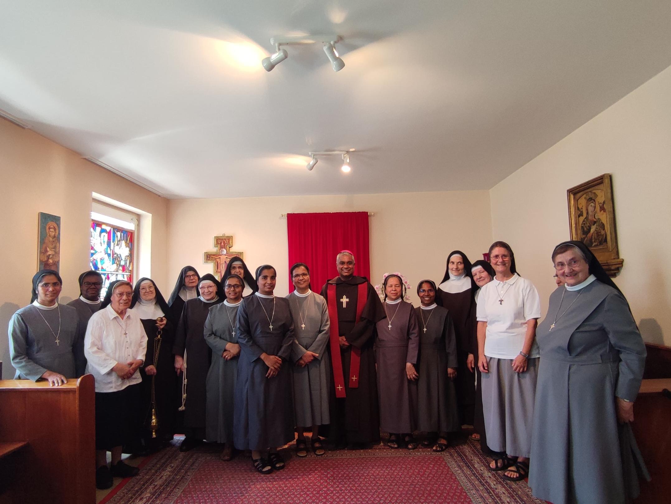 Willkommensgottesdienst der indischen Schwestern in Mainz