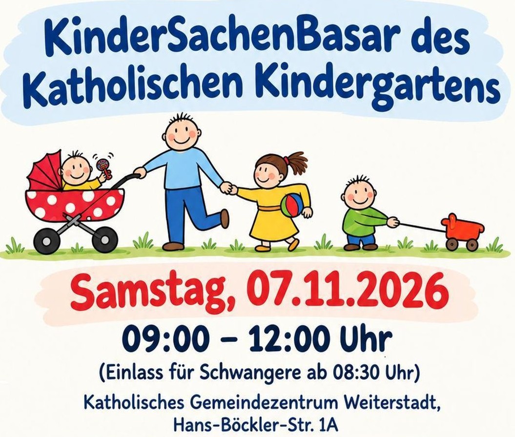 KinderSachenBasar am 07.11.2026