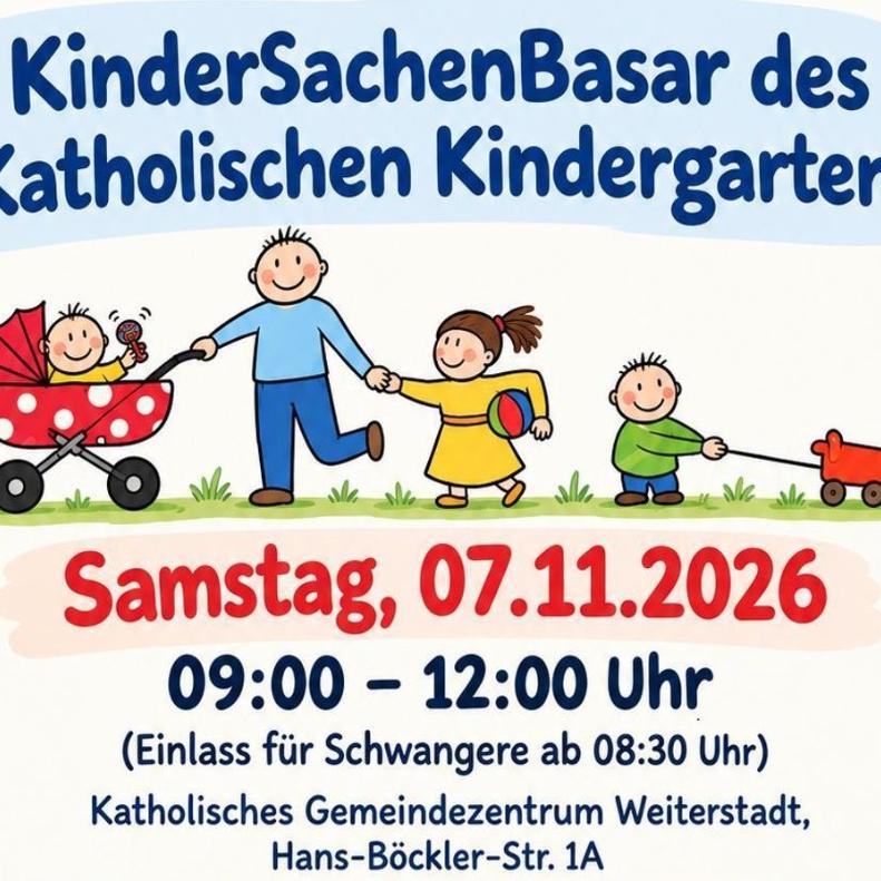 KinderSachenBasar am 07.11.2026