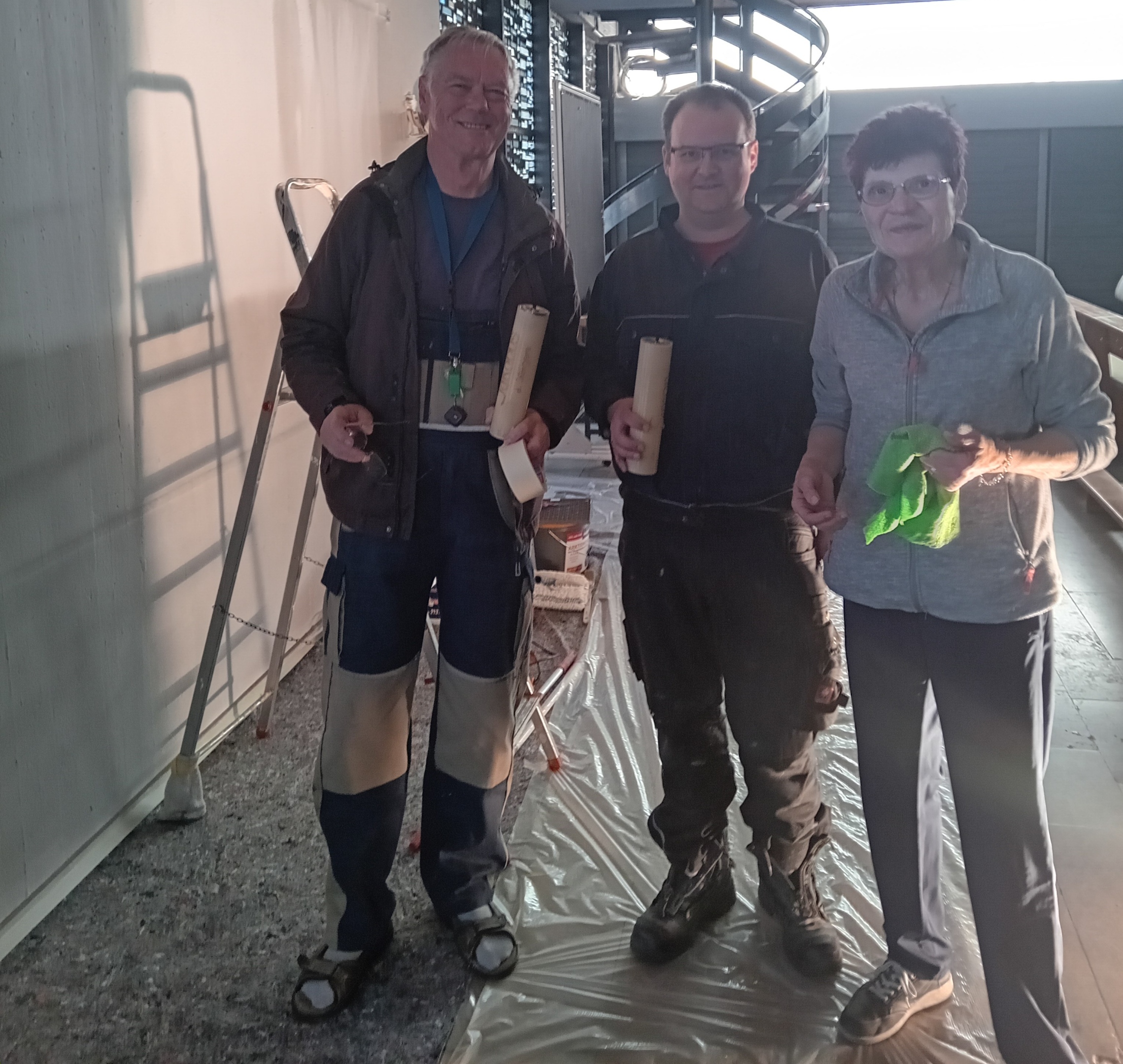 Kirchenputzaktion am 11.4.2026 - ein gutes Team