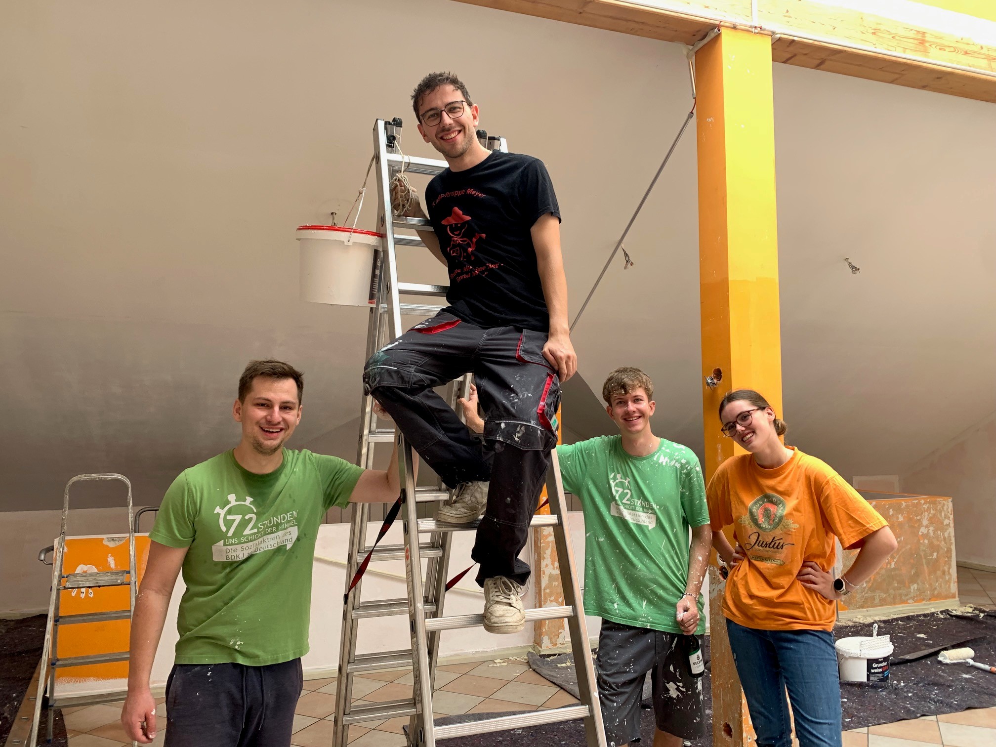 Renovierung des Jugendraums im Gemeindezentrum