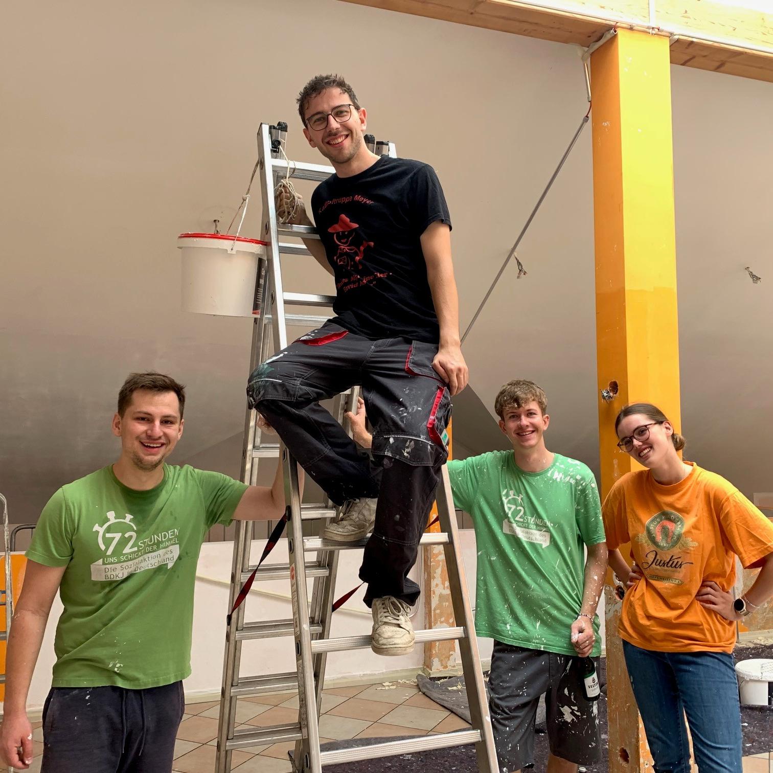 Renovierung des Jugendraums im Gemeindezentrum