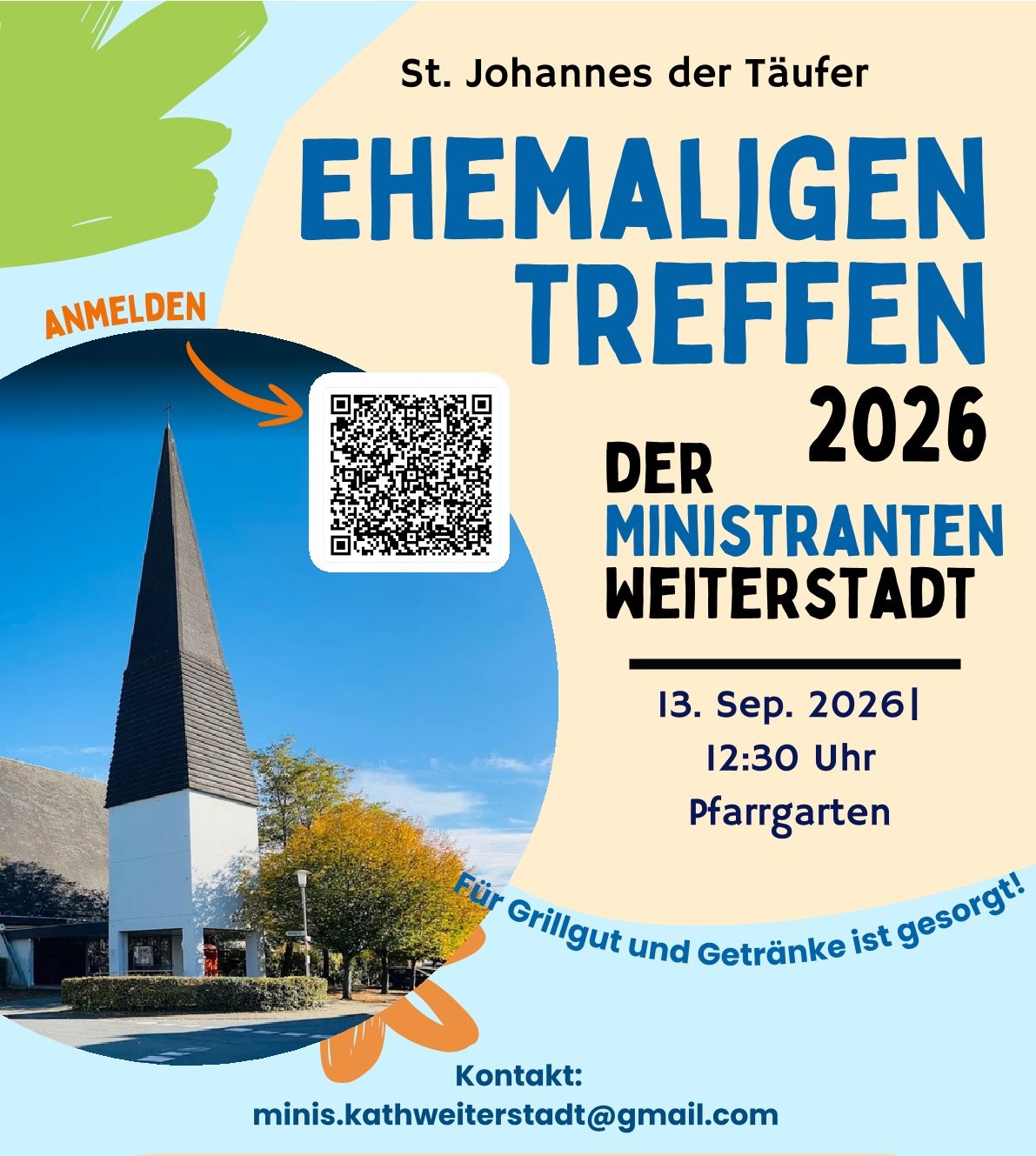 Ehemaligentreffen der Weiterstädter Ministranten 2026
