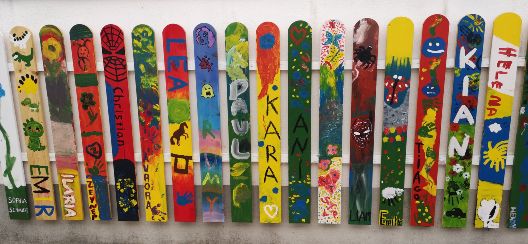 Kindergarten: Zaun der Schulkinder