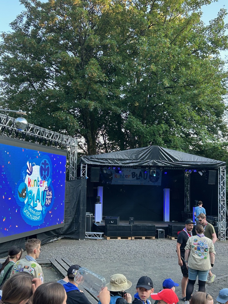 Jufi-Lager 2026 Westernohe - Bühne