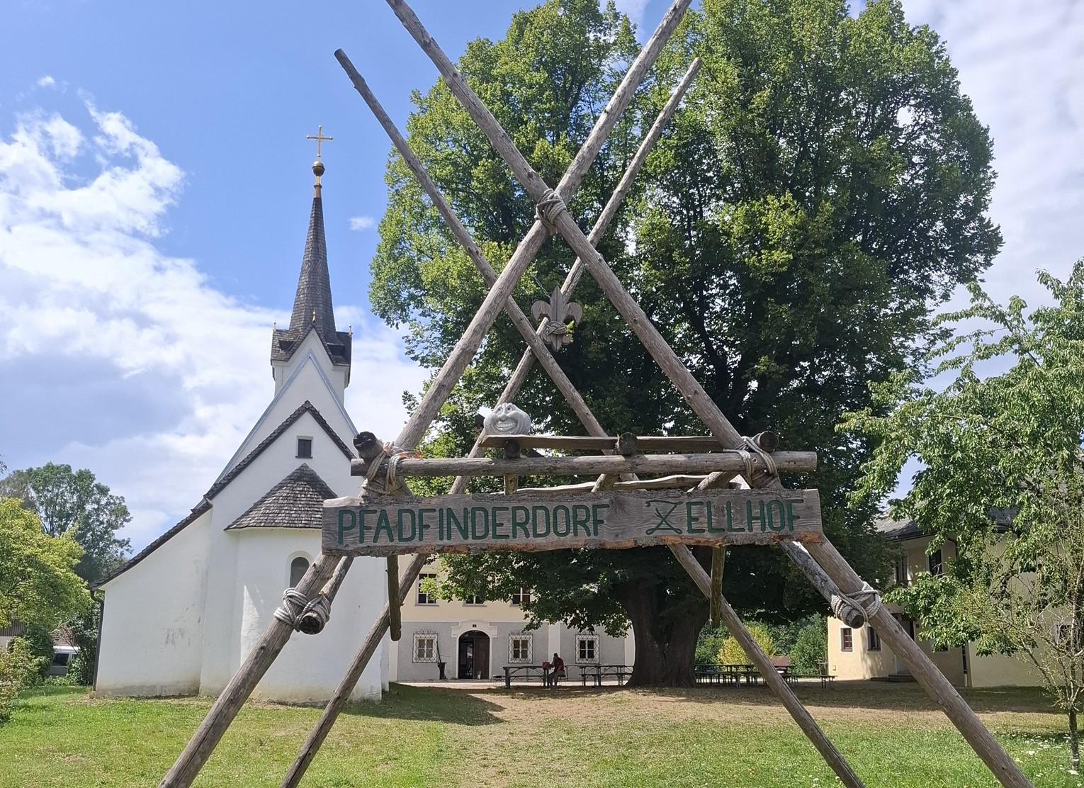 Sommerlager der Pfadis und Rover in Zellhof