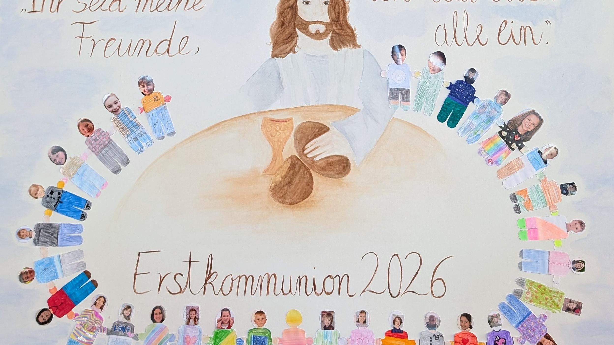 Ihr seid meine Freunde - Erstkommunion in Weiterstadt 2026