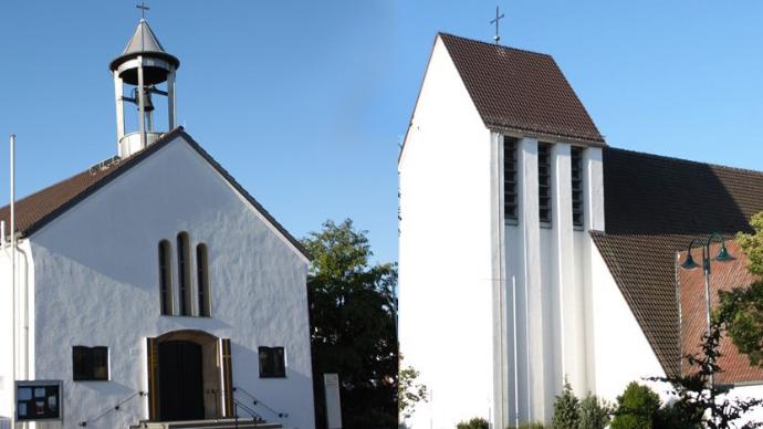 Griesheim - Beide Kirchen