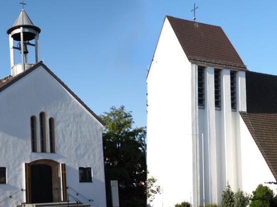 Griesheim - Beide Kirchen