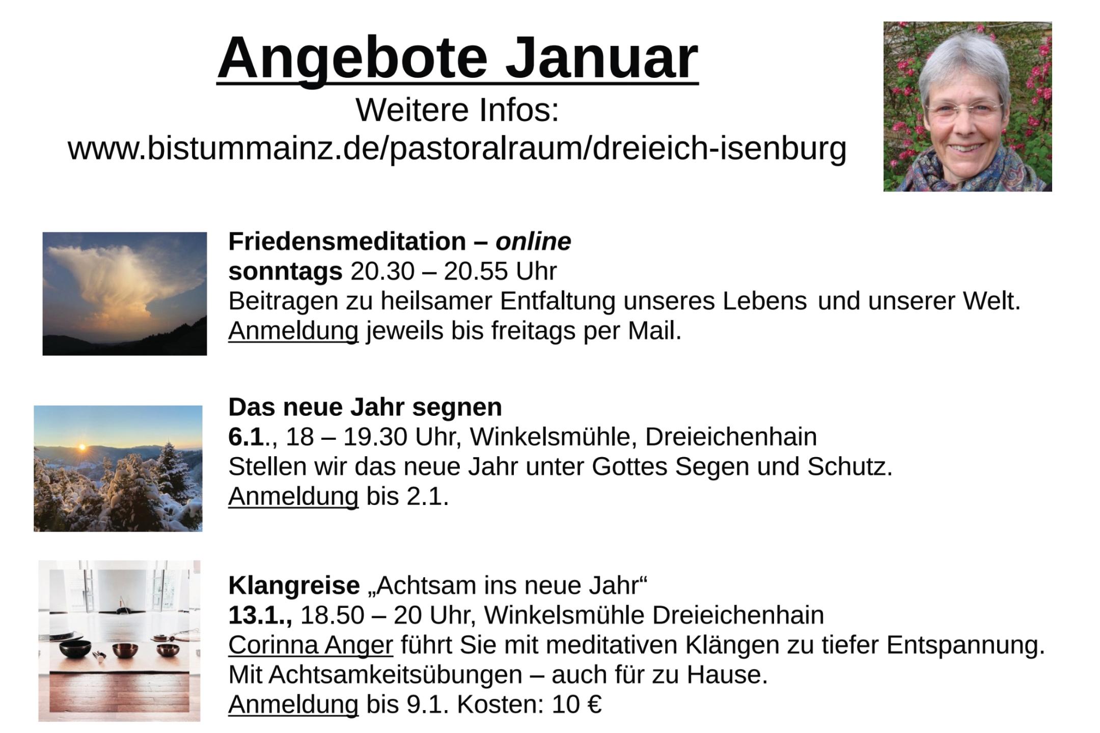 Angebote Frau Pfau Januar 2025