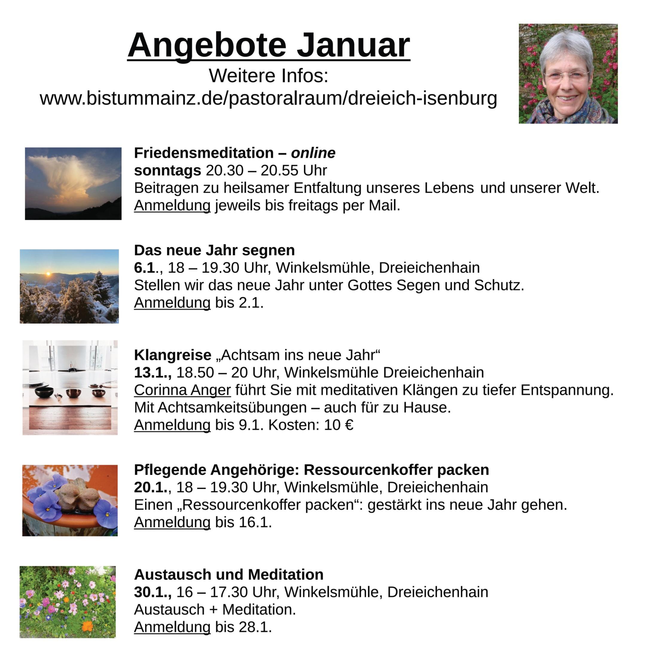 Angebote Frau Pfau Januar 2025