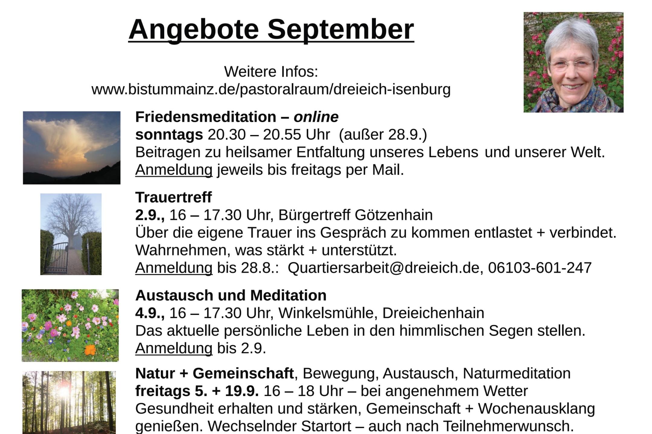 Angebote Frau Pfau September 2025