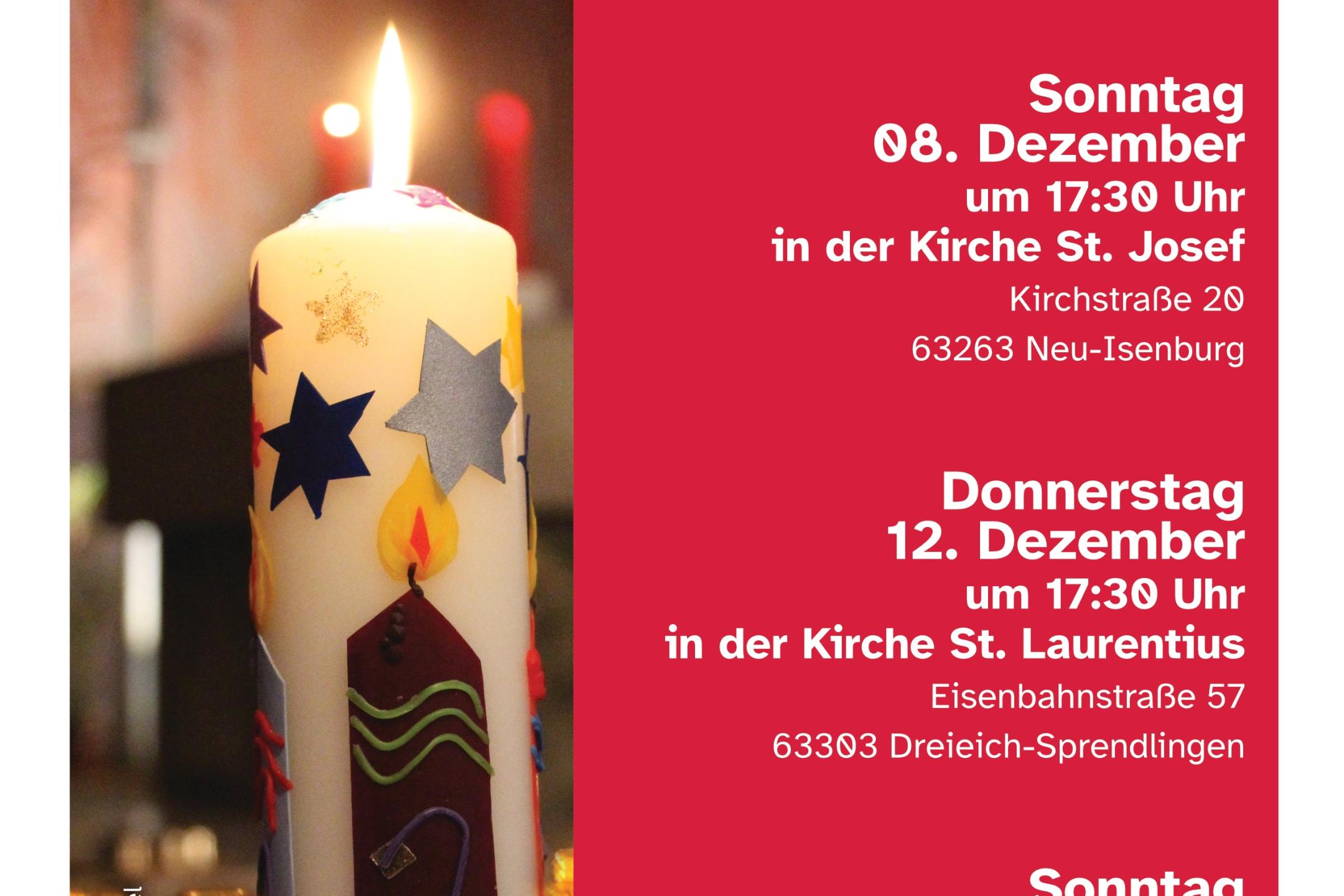 Bußgottesdienste im Advent 2024