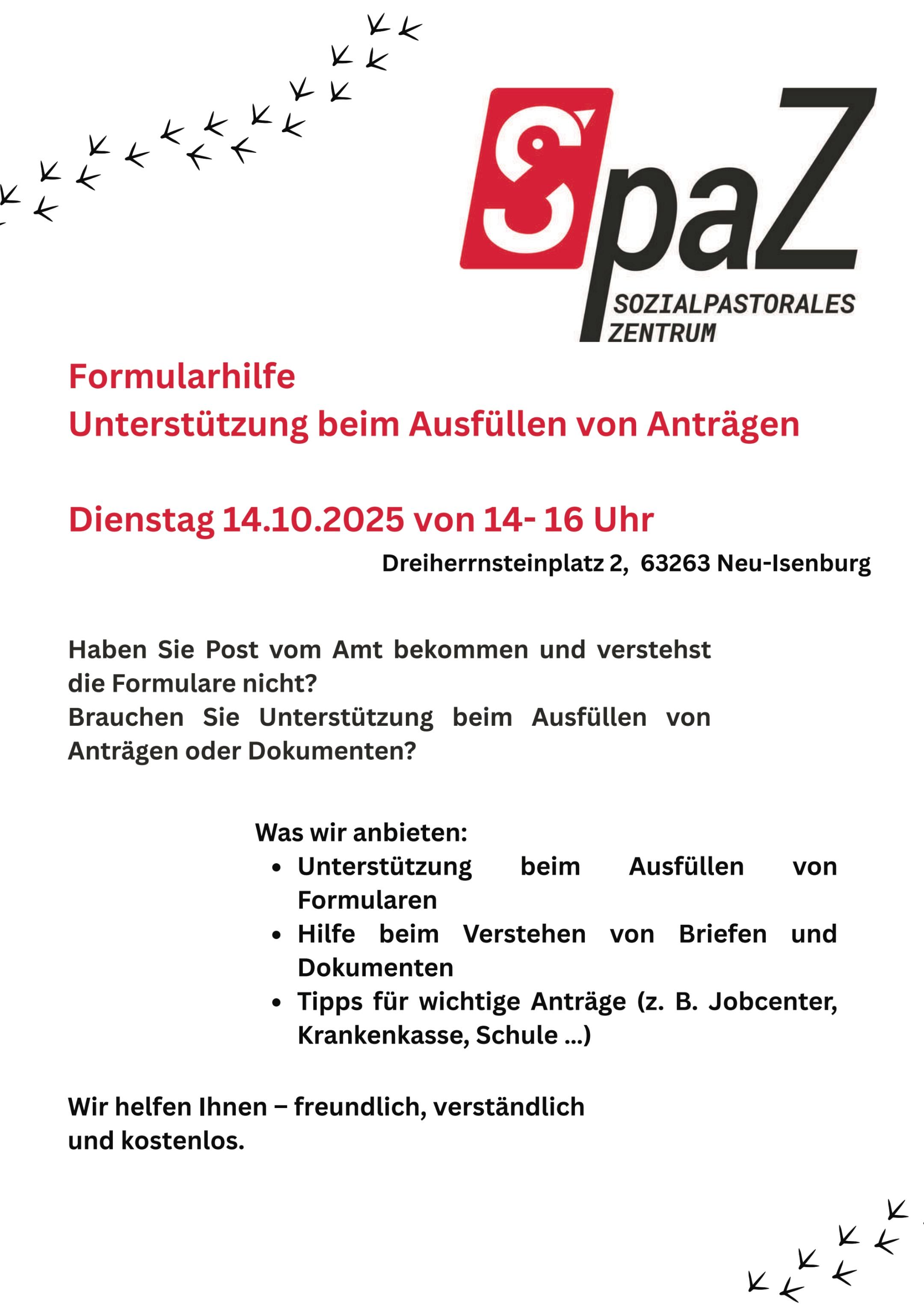 Formularhilfe