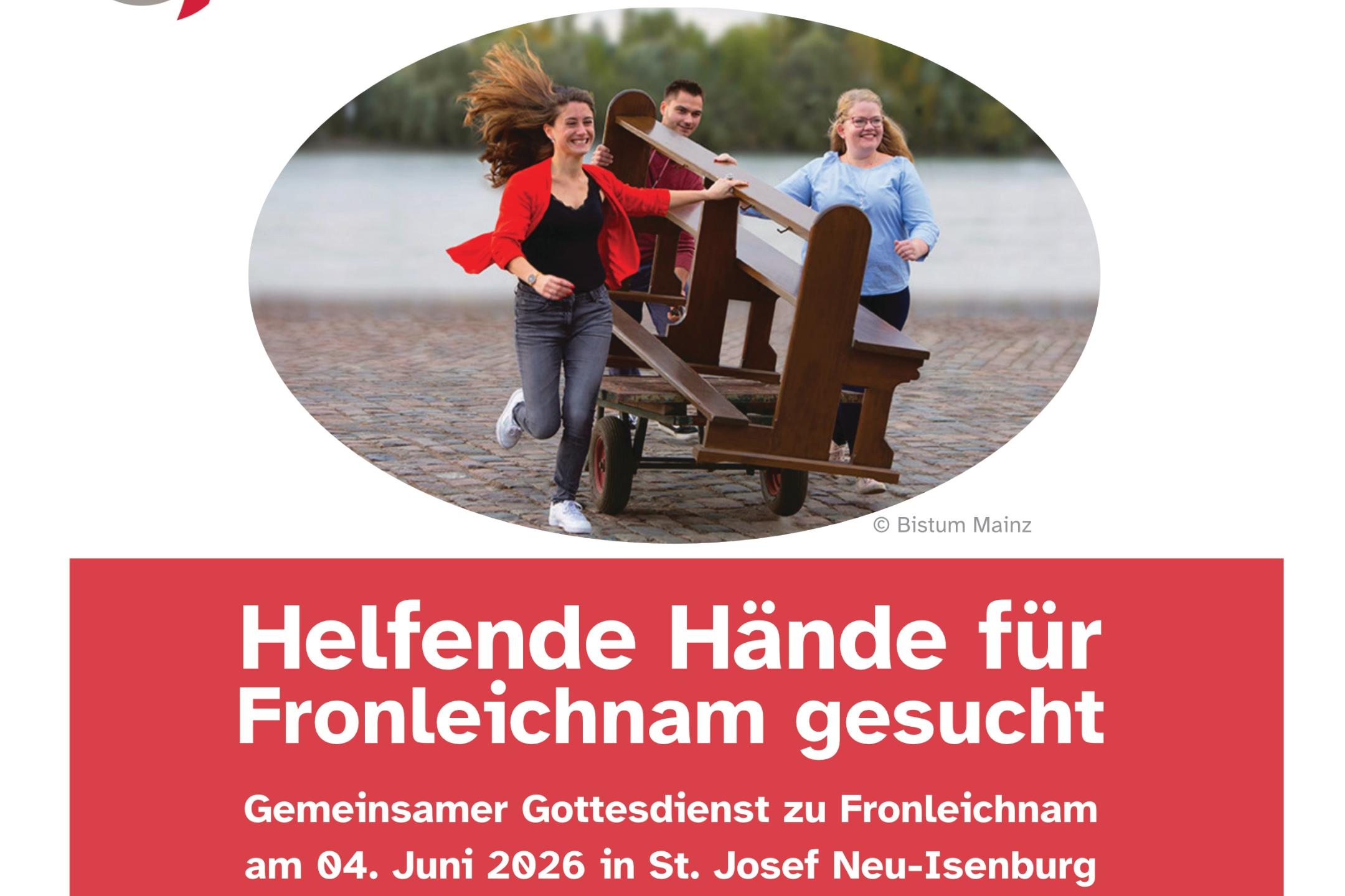 Helferaufruf Fronleichnam 2026