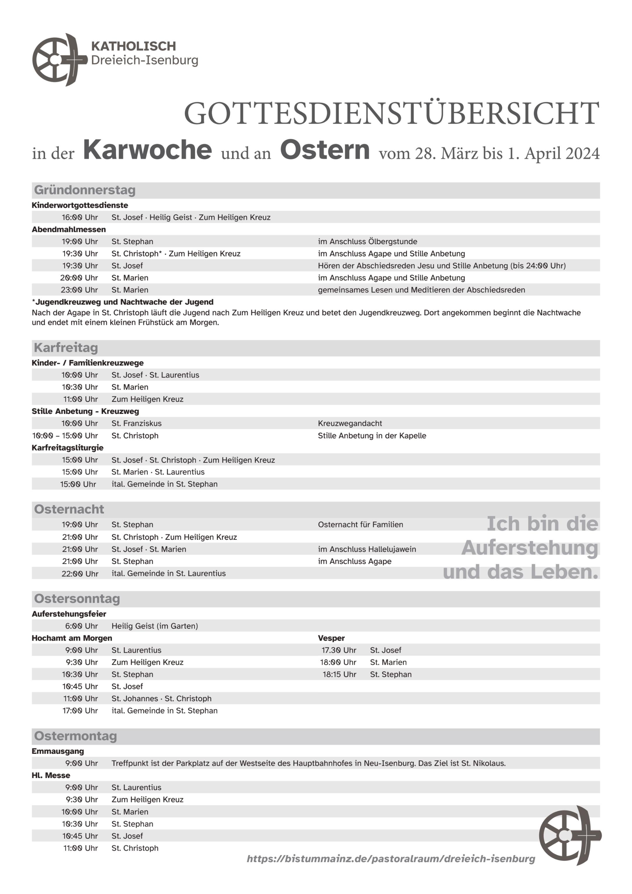 Karwoche Ostern2024