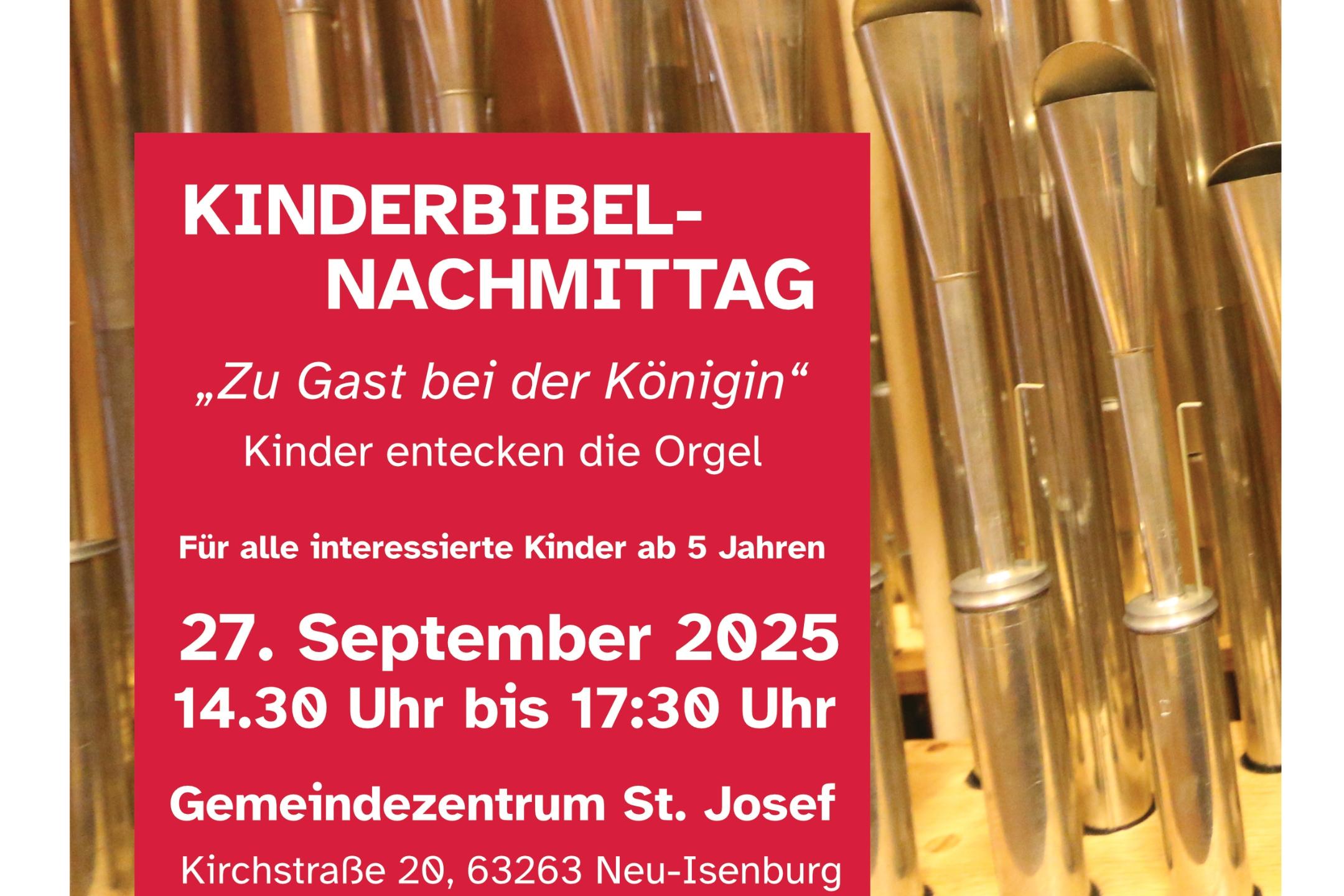 Kinderbibelnachmittag 2025