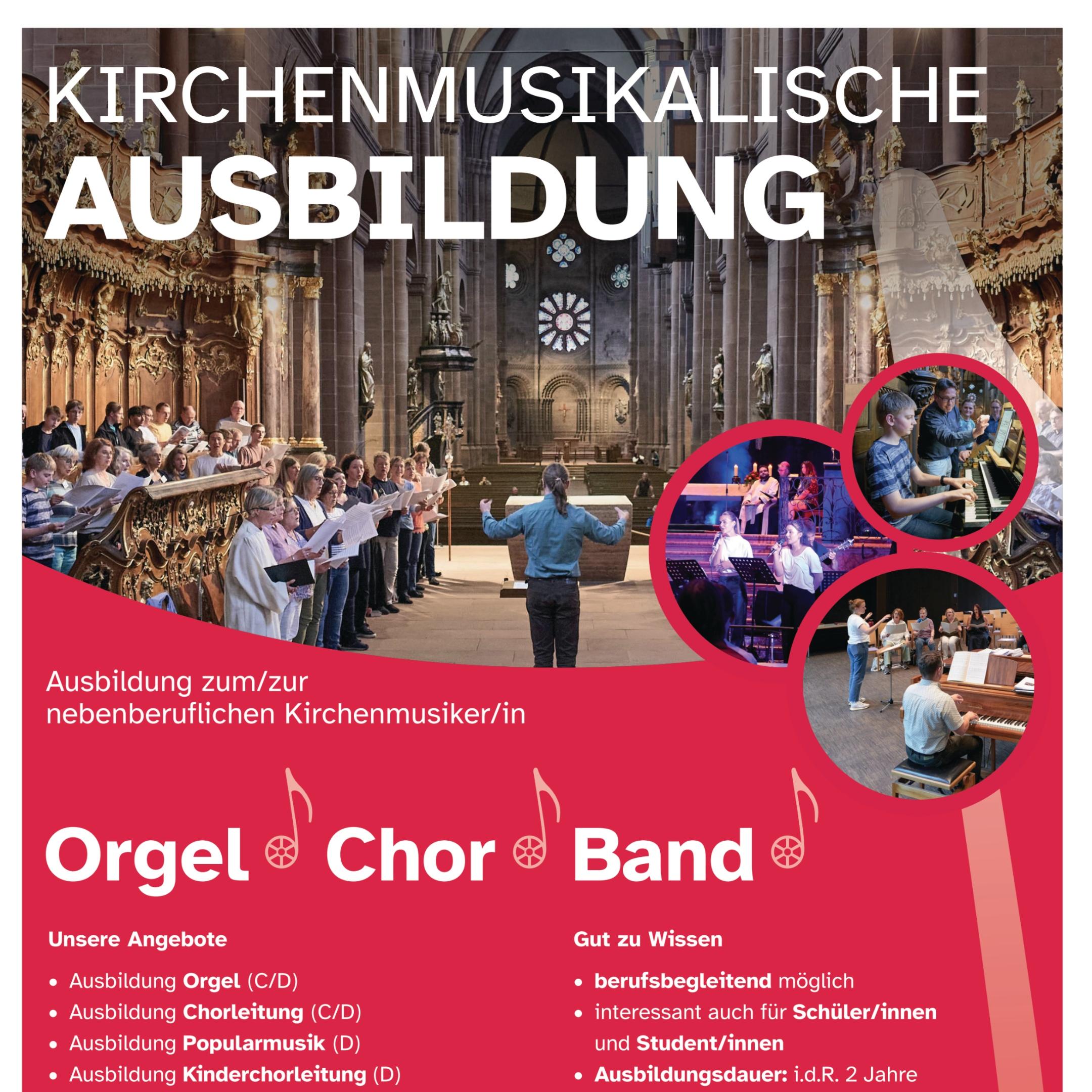 Kirchenmusikalische Ausbildung 2026