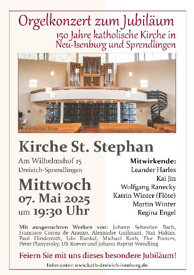 Orgelkonzert zum Gründungstag – Musik verbindet Geschichte und Gegenwart