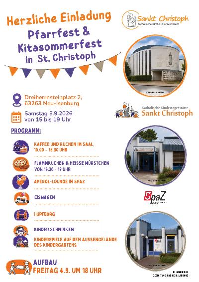Pfarrfest St. Christoph 2026